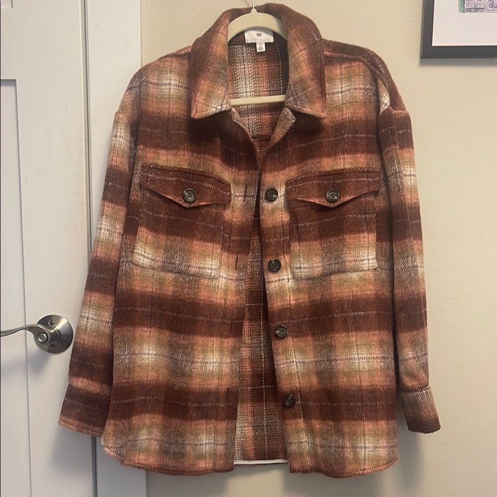 Plaid Brown Jacket